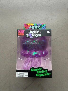 Schylling NeeDoh Jelly Squish Purple